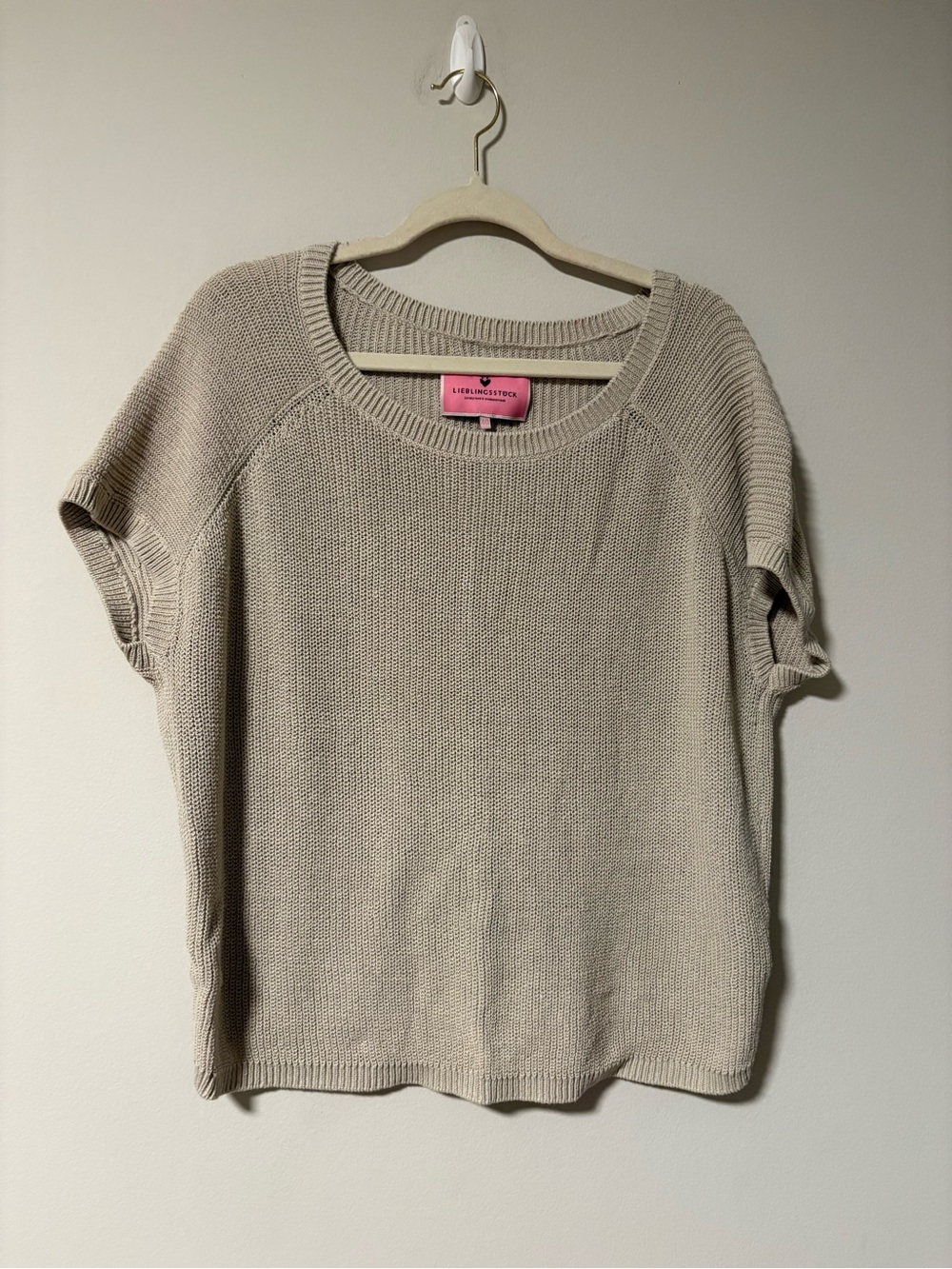 Lieblingstock Short Sleeve Knit Blouse 40